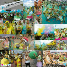 Colour run by Keytrabe, party !